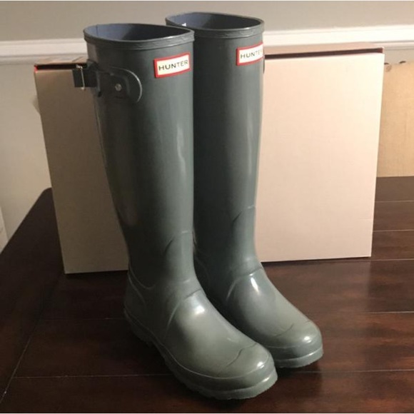 Hunter Shoes - Original Tall Gloss Hunter Boots